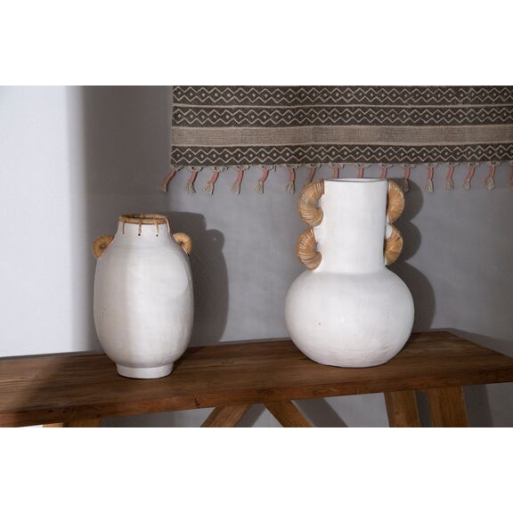 Διακοσμητικό Βάζο Kore White (30x43) Soulworks 0750017