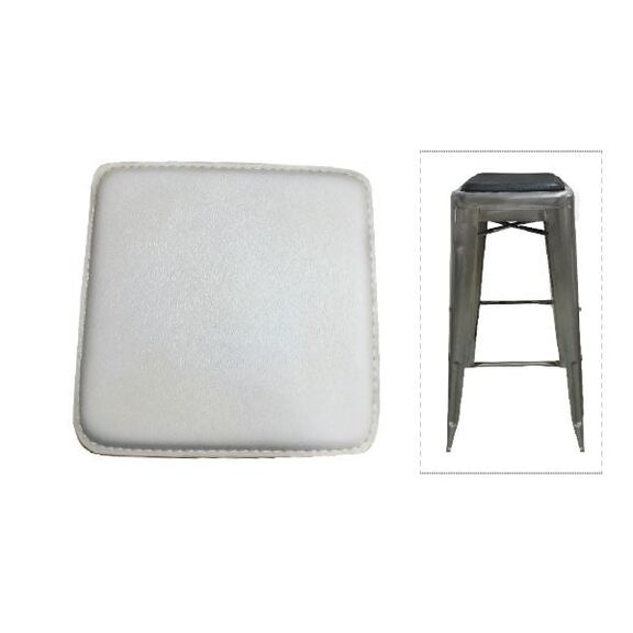 Relix Κάθισμα για Σκαμπό, pvc Άσπρο (Μαγνητικό)