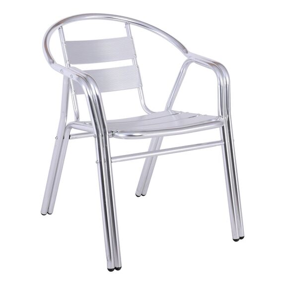 Silver-ii Πολυθρόνα Dining Αλουμινίου
