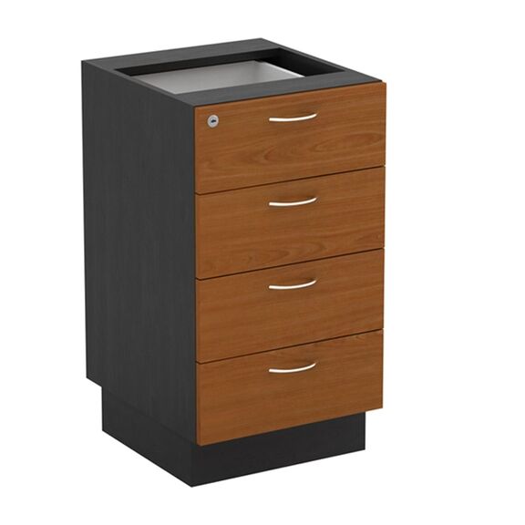 Executive Συρταριέρα Επέκτασης Dark Grey - Cherry