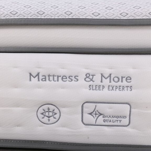 Στρωμα Pocket Spring 5-Zone gel Memory Foam + Latex, Μονής Όψης (2)