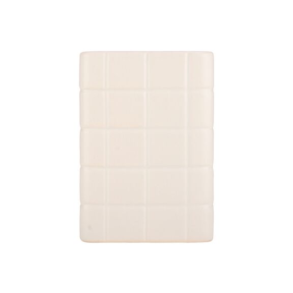 Estia Ποτηρακι Μπανιου Tiles Κεραμικο 7.5x7.5x11cm Λευκο