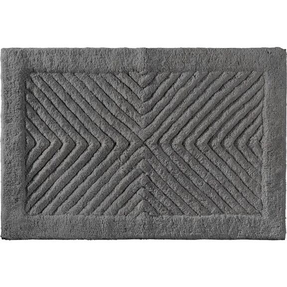 Πατάκι Μπάνιου Mozaik Titanium 40x60 guy Laroche  100% Cotton