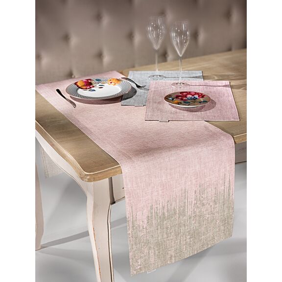 Τραβέρσα 2040 Pink Beige 40x160 Saint Clair  100% Πολυεστερα