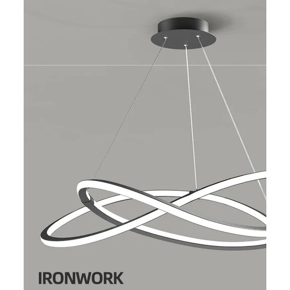Se led 60 Anita Pendant Black 96w 3cct 2 Years Warranty