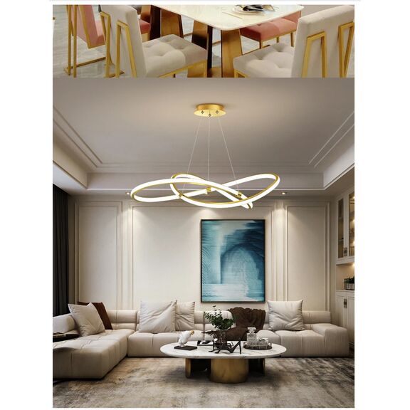 Se led 60 Anita Pendant Gold 96w 3cct 2 Years Warranty
