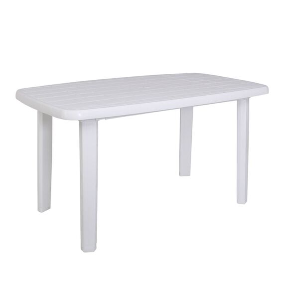 Sorrento Τραπέζι Oval Dining Κήπου - Βεράντας, pp Απόχρωση Άσπρο