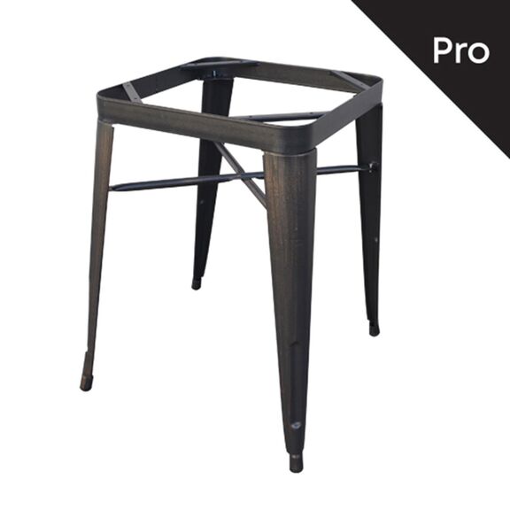 Relix Βάση Τραπεζιού-Pro, Μέταλλο Βαφή Antique Black (7.40 kg)