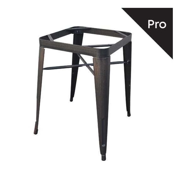 Relix Βάση Τραπεζιού-Pro, Μέταλλο Βαφή Antique Black (7.40 kg)
