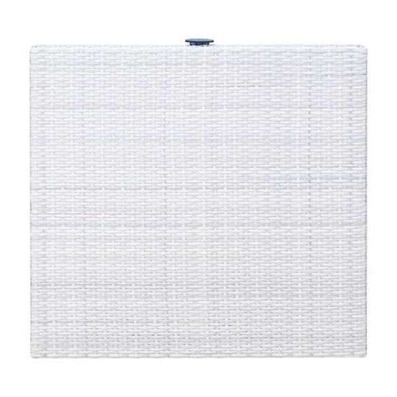 Wicker top Επιφάνεια Τραπεζιού Alu/wicker ice White/γυαλί