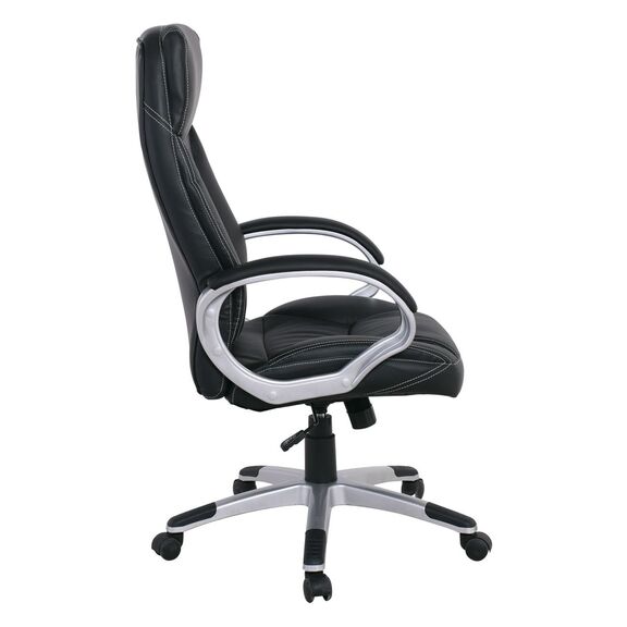 Bf5700 Πολυθρόνα Διευθυντή pu Μαύρο