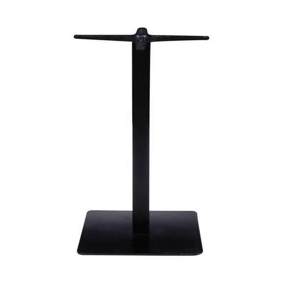 Prato Βάση Τραπεζιού Μέταλλο Βαφή Μαύρο, Cross 45x45cm (17,50kg)