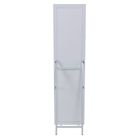 Mirror Καθρέπτης Δαπέδου Τοίχου Ξύλινος Antique White