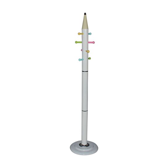 Pencil Καλόγερος Μέταλλο Βαφή Άσπρο