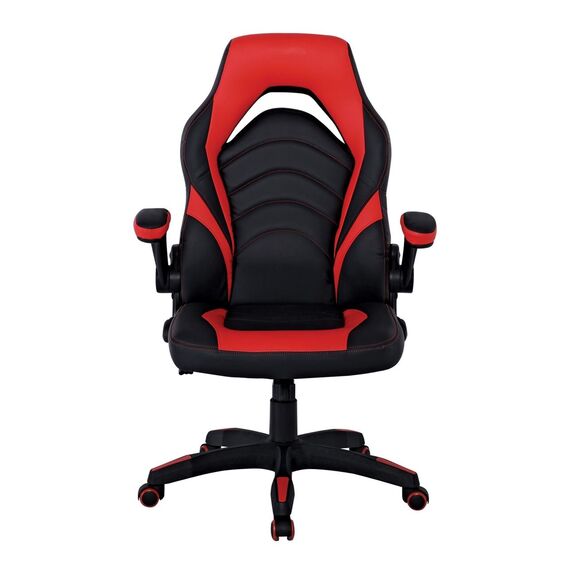 Bf7800 Gaming Πολυθρόνα pu Μαύρο - Κόκκινο