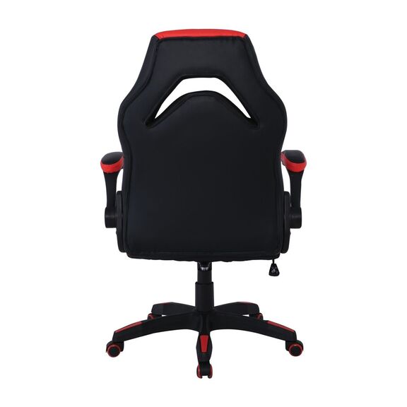 Bf7800 Gaming Πολυθρόνα pu Μαύρο - Κόκκινο
