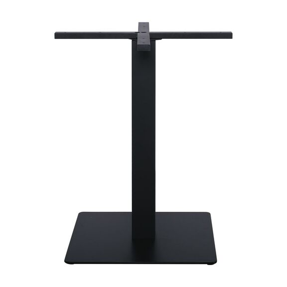 Prato Βάση Τραπεζιού Μέταλλο Βαφή Μαύρο, Cross 60x60cm  (16,90kg)