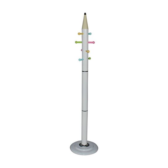 Pencil Καλόγερος Μέταλλο Βαφή Άσπρο