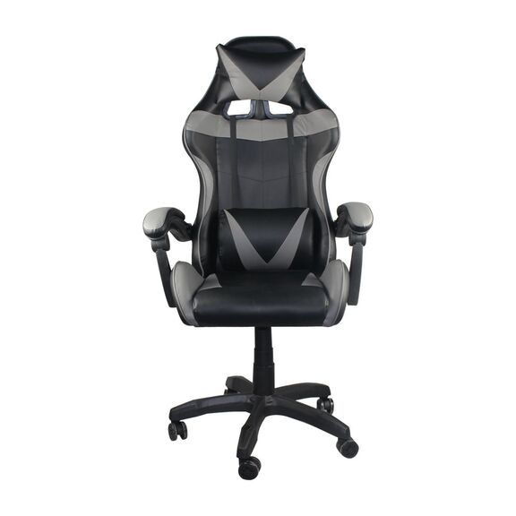 Bf7850 Gaming Πολυθρόνα Γραφείου Διευθυντή pu Μαύρο - Γκρι
