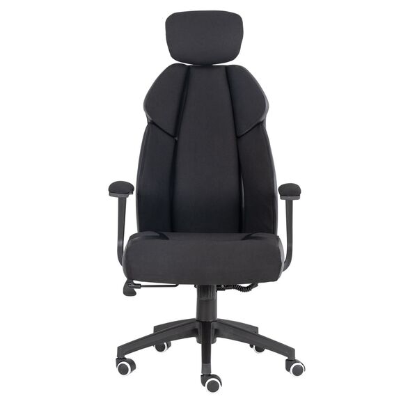 Bf8300 Πολυθρόνα Γραφείου Διευθυντή, Microfiber Μαύρο pu Μαύρο