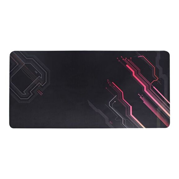 Gaming Mouse pad 100x50cm Μαύρο/κόκκινο