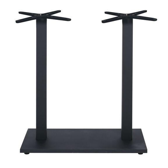 Prato-w Βάση Τραπεζιού bar 70x40cm H.108cm Μέταλλο Βαφή Μαύρο / 18,50kg