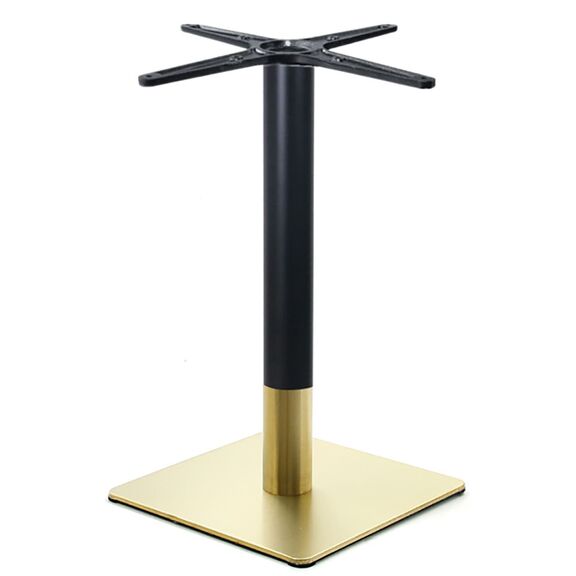 Riva Βάση Τραπεζιού Gold Inox #201 - Black (14,50 kg)