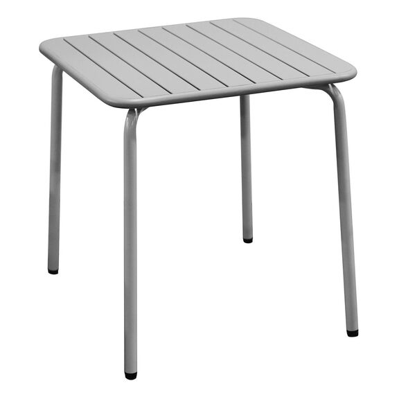 Brio Slat Τραπέζι-pro Κήπου - Βεράντας, Μέταλλο Βαφή Cool Grey 4c