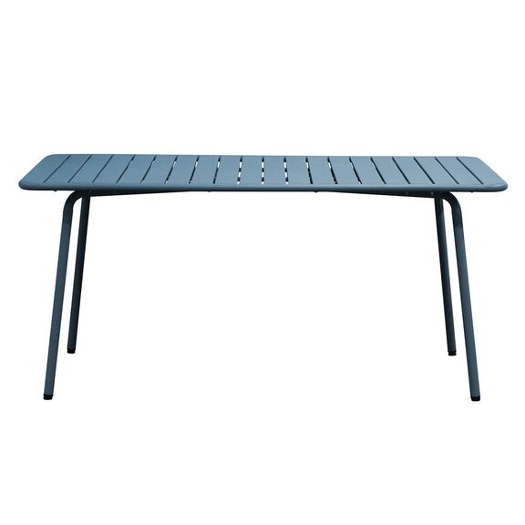 Brio Slat Τραπέζι-pro Κήπου - Βεράντας, Μέταλλο Βαφή Sandy Blue 5415c