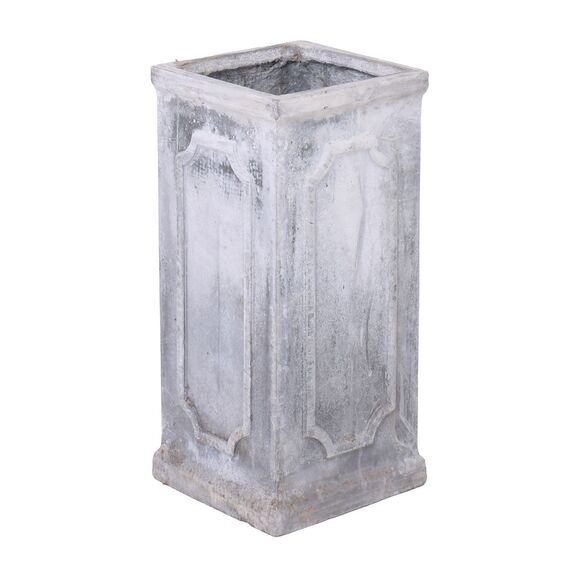 Flower pot Απόχρωση White Wash 22x22x47cm