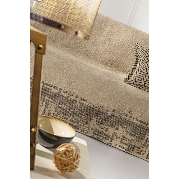 Ριχτάρι Καναπέ Perth Golden (Διθέσιος) 180x250 guy Laroche  37% Cotton-21%polyester-42% Acrylic