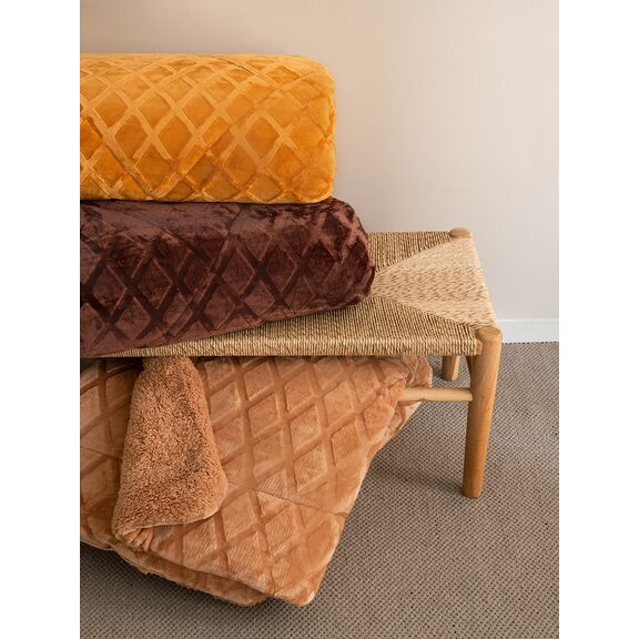 Κουβερτοπάπλωμα Υπέρδιπλο 220x240 Nadine/2 Bordeaux