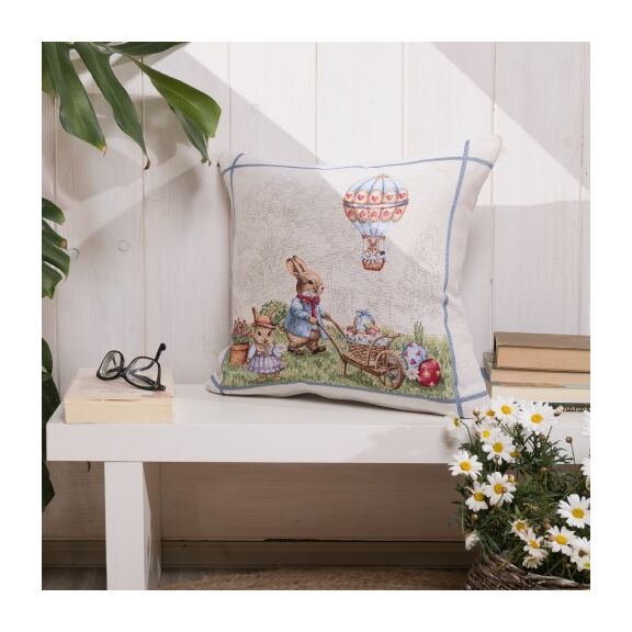 Μαξιλαροθήκη Pascal - 45x45cm με Γέμιση