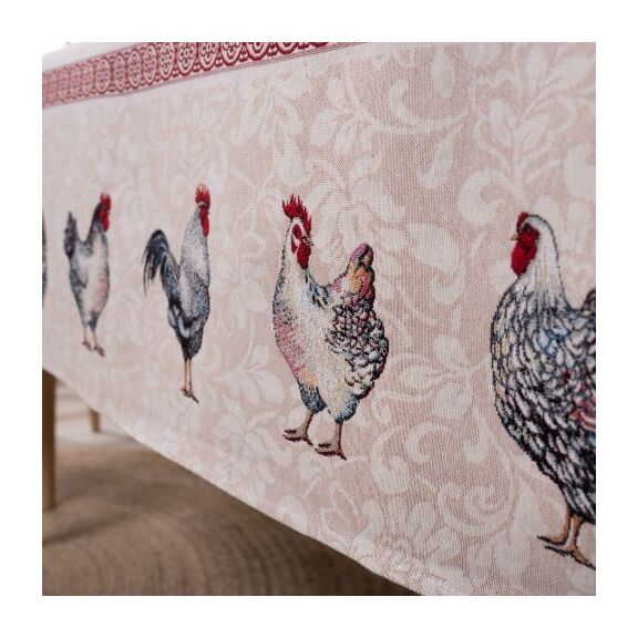 Τραπεζομάντηλο Rooster - 140x140cm