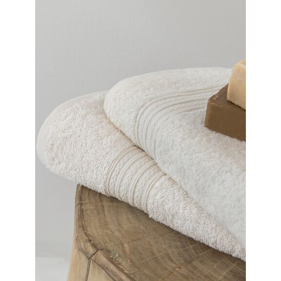 Σετ Πετσετες Towels Collection Blan Ecru