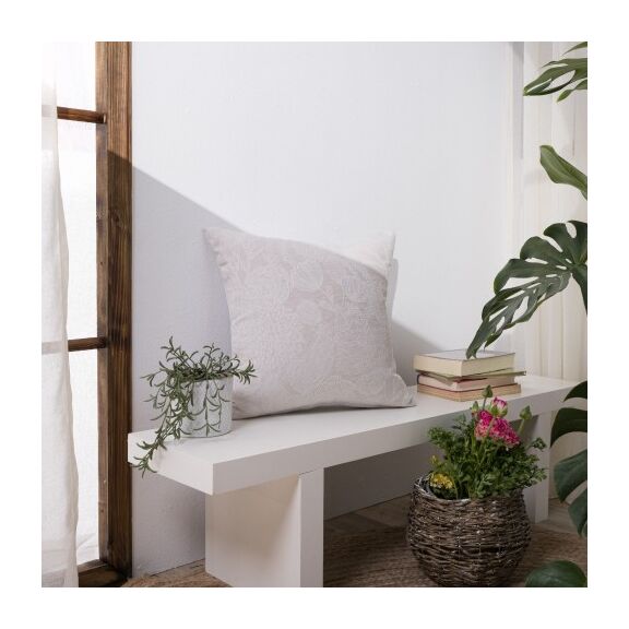 Μαξιλαροθήκη Oviedo 01 - 45x45cm με Γέμιση