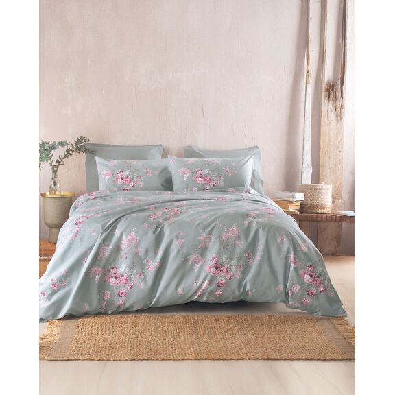 Springtime Πρασινο - σετ Σεντονια Nova King Size (270χ290)