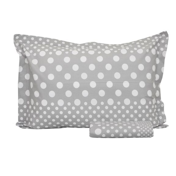 Παπλωματοθήκη Υπέρδιπλη 220x240 mix & Match 26 Γκρι