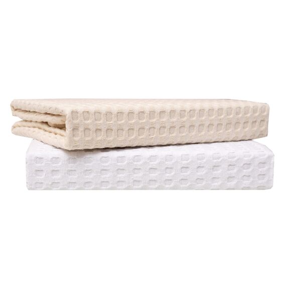 Κουβέρτα Πικέ Ημίδιπλη 160x240 Michelle 1 Ivory