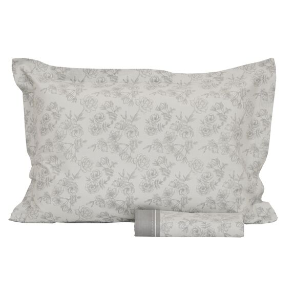 Μαξιλαροθήκη 35x40+4 Baby mix & Match 24 Γκρι