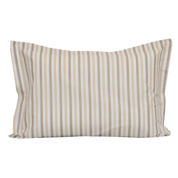 Ζεύγος Μαξιλαροθήκες Oxford 50x70+5 mix & Match 53 Λινό