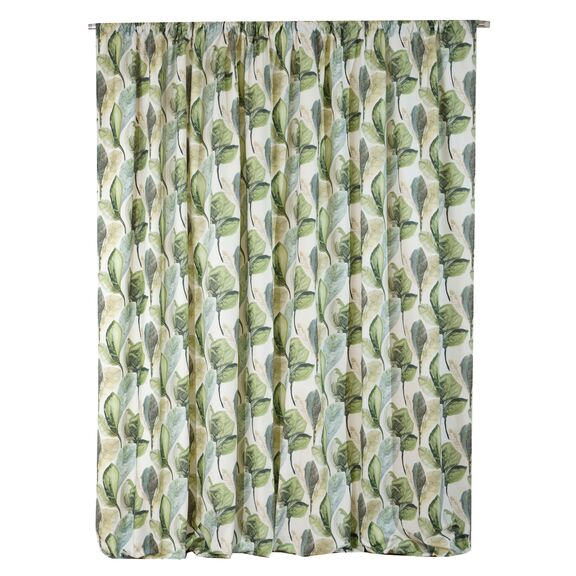 Κουρτίνα με Τρέσα 280x270 Aquarella 4 Green