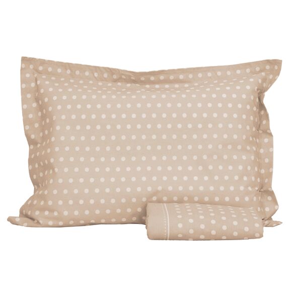 Κουβερτώριο Υπέρδιπλο 220x240 mix & Match 82 Μπεζ
