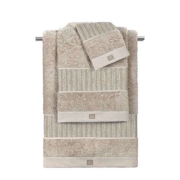 Σετ 3τμχ Πετσέτες -Natural guy Laroche  100% Cotton 500 Gr/m 2