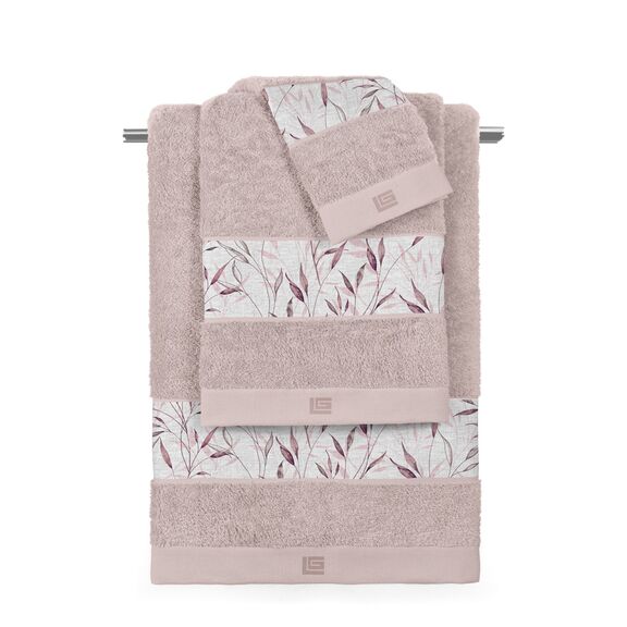 Σετ 3τμχ Πετσέτες -Natural guy Laroche  100% Cotton 500 Gr/m 2