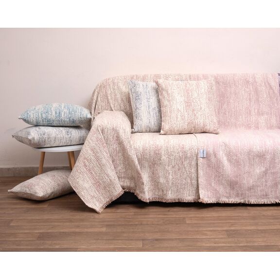 Ριχτάρι Τριθέσιος 180x280 1452 Blush Pink