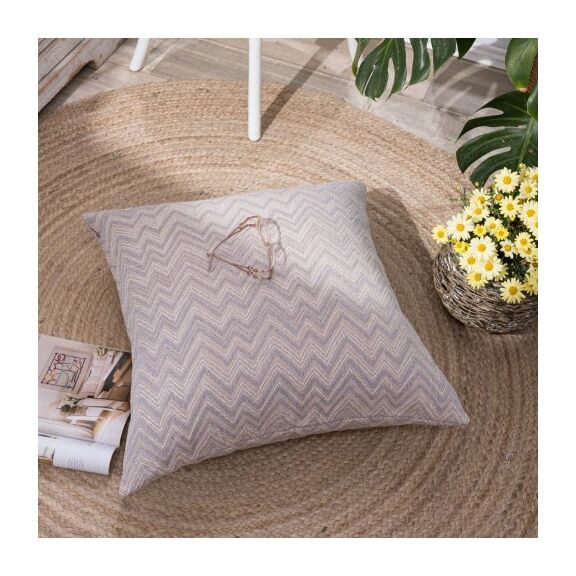 Μαξιλαροθήκη Piacenza 03 - 65x65cm Δαπέδου με Γέμιση