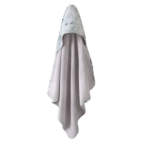 Βρεφικό Μπουρνούζι - Κάπα Forest Mist 75x75 guy Laroche Mint 100% Cotton