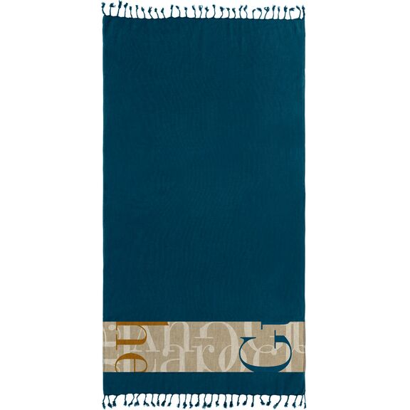 Πετσέτα Θαλάσσης - Παρεό Pestemal 25 Marine 90x170 guy Laroche  100% Cotton