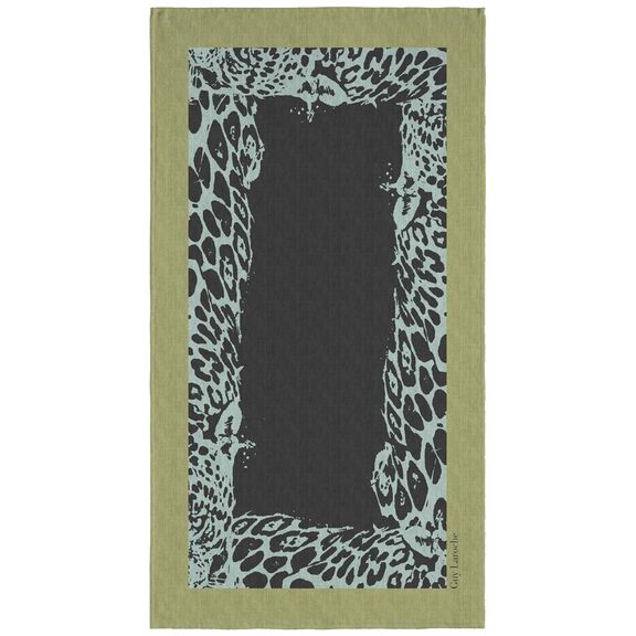 Πετσέτα Θαλάσσης Velour Printed 2503/01 100x175 guy Laroche  50% Cotton - 50% Polyester